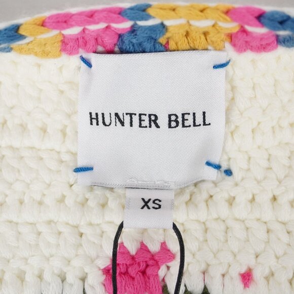 Hunter Bell Callen Knit Long-Sleeve Cardigan In Pink Multi - Size XS (NWT) - Picture 6 of 9